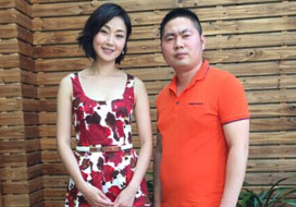 广州高德与明星合影