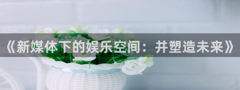 高德娱乐：《新媒体下的娱乐空间：并塑造未来》